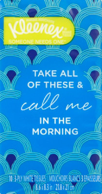 Kleenex Pocket Pack White Tissue 10 Count - Each - Image 2