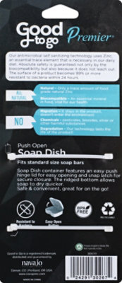 Good To Go Premier Antimicrobial Soap Dish - Each - Image 3