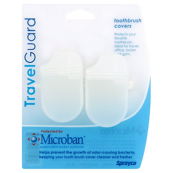 Microban Toothbrush Cover - Each