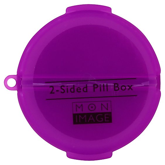 Pp Round 2 Sided Pill Box - Each