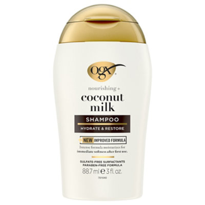 Ogx Nourishing Coconut Milk Shampoo - 3 Fl. Oz. - Image 3