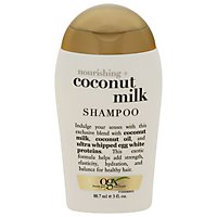 Ogx Nourishing Coconut Milk Shampoo - 3 Fl. Oz. - Image 2