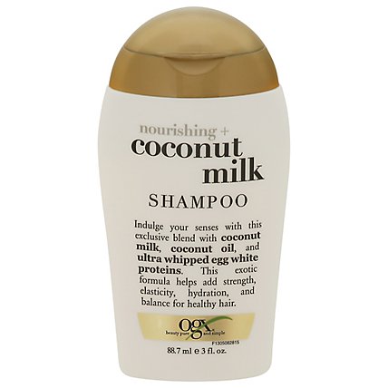 Ogx Nourishing Coconut Milk Shampoo - 3 Fl. Oz. - Image 1