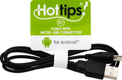 Hottips Micro USB Cable - Each - Image 2