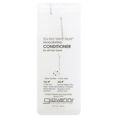 Giovanni Tea Tree Triple Threat Conditioner - 2 Fl. Oz. - Image 3