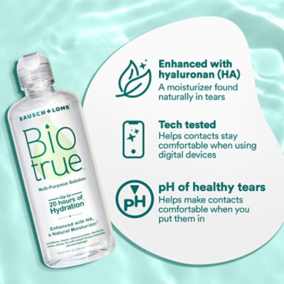 Biotrue Multi-Purpose Contact Lens Solution Travel Pack with Contact Lens Case - 2 Fl. Oz. - Image 4