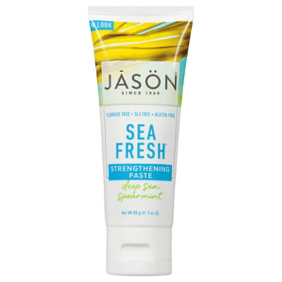 Jason Sea Fresh Antiplaque & Strengthening Toothpaste - 3 Oz