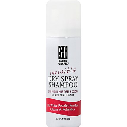 Salon Grafix Invisible Dry Spray Shampoo - 1 Oz - Image 2