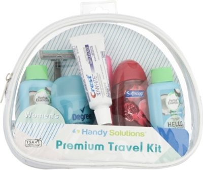 Handy Solutions Premium Womens Travel Kit 9 Count - Each - Image 2