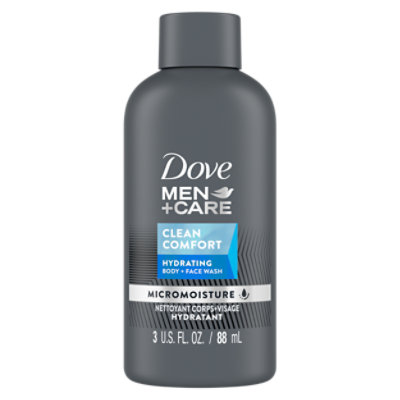 Dove Men + Care Clean Comfort Body and Face Wash - 3 Oz - Image 2