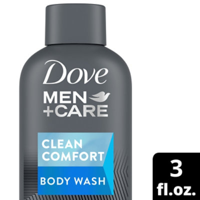 Dove Men + Care Clean Comfort Body and Face Wash - 3 Oz - Image 1