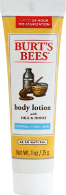 Burt's Bees Milk Honey Lotion - 1 Fl. Oz. - Image 2