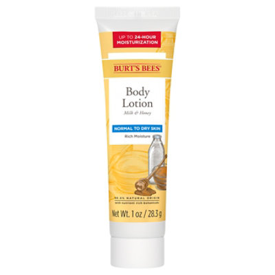 Burt's Bees Milk Honey Lotion - 1 Fl. Oz. - Image 1