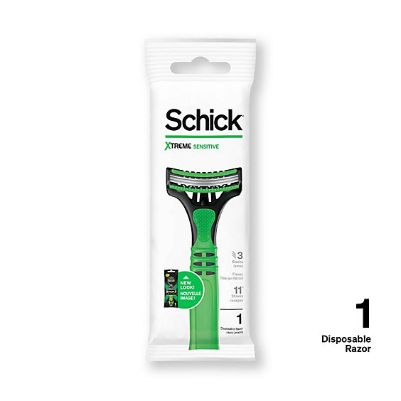 Schick Xtreme 3 Sensitive Skin Disposable Razor - Each