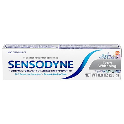 Sensodyne Extra Whitening Toothpaste - 0.8 Oz - Image 3