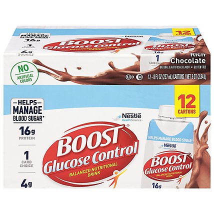 Boost Drnk Glucose Control Chocolate - 12-8 FZ - Image 3