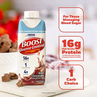 Boost Drink Glucose Control Chocolate - 12-8 FZ - Image 3