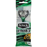 Schick Xtreme 3 Sensitive Skin Disposable Razor With Aloe - Each - Image 2