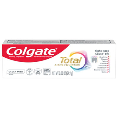 Colgate Total Clean Mint Toothpaste - 0.88 Oz - Image 3