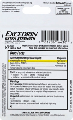 Excedrin Extra Strength Caplets - 4 Count - Image 3