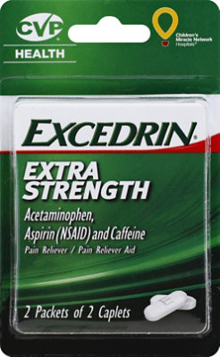 Excedrin Extra Strength Caplets - 4 Count - Image 2