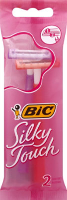 Bic Silky Touch Razor - 2 Count - Image 1