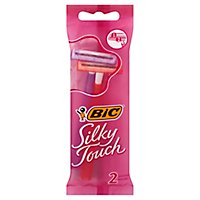 Bic Silky Touch Razor - 2 Count - Image 1