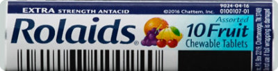 Rolaids Extra Strength Antacid Assorted Fruit Chewable Tablets Travel Size - 10 Count - Image 2