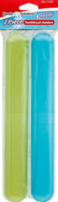 Handy Solutions Toothbrush Holders 2 Count - Each - Image 2