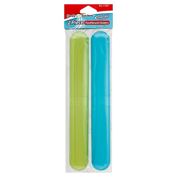Handy Solutions Toothbrush Holders 2 Count - Each