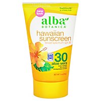 Alba Botanica Aloe Vera SPF 30 Sunscreen - 1 Oz - Image 3