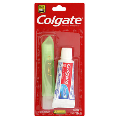 Colgate Toothbrush And Paste - Each