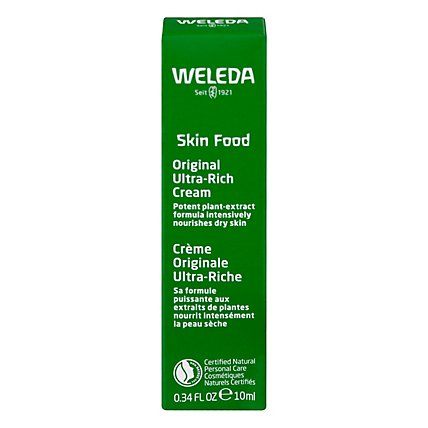 Weleda Skin Food Original Ultra Rich Cream Trial Size - 0.34 Fl. Oz. - Image 3