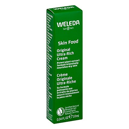 Weleda Skin Food Original Ultra Rich Cream Trial Size - 0.34 Fl. Oz. - Image 1