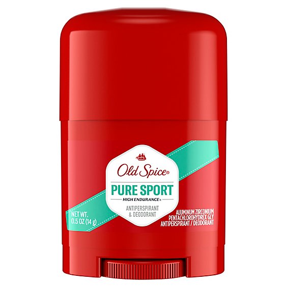 Old Spice High Endurance Clear Pure Sport Antiperspirant - .5 Oz