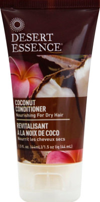 Desert Essence Coconut Conditioner - 1.5 Fl. Oz. - Image 2