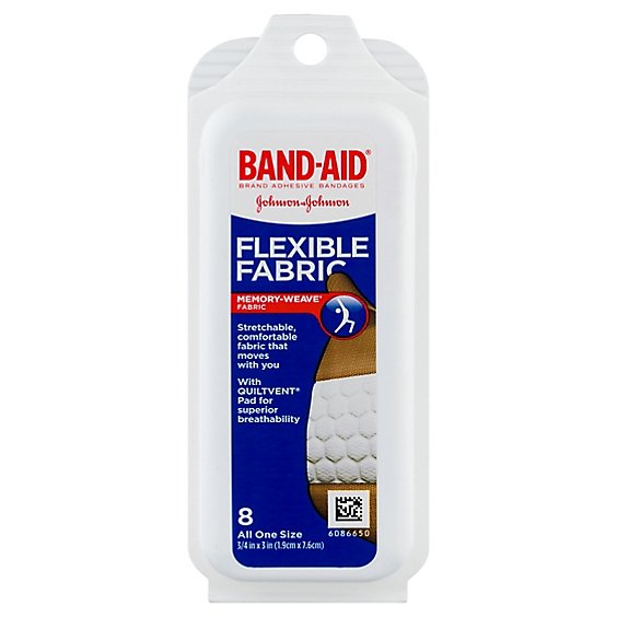 Band-Aid Clear Bandages Travel Pack - 8 Count