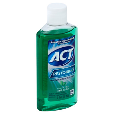 ACT Restoring Mint Burst Mouthwash - 3 Fl. Oz.