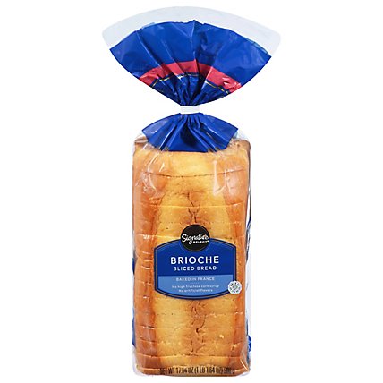 Signature SELECT Sliced Brioche Bread - 17.64 Oz - Image 2