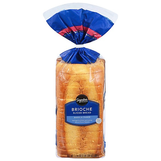 Signature SELECT Sliced Brioche Bread - 17.64 Oz