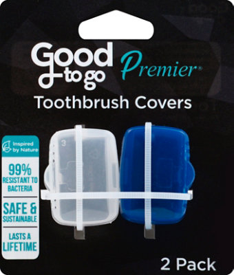 Good To Go Premier Toothbrush Cover - 2 Count - Image 2