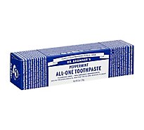 Dr. Bronner's Peppermint All One Toothpaste - 1 Oz