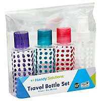 Travel Bottle Set 5 Count - Each - Image 1