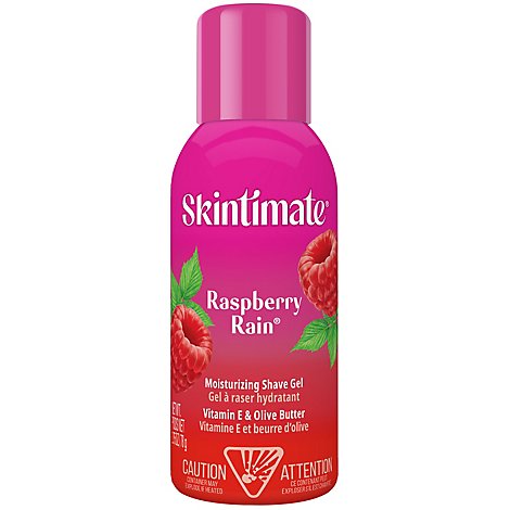 Skintimate Signature Scents Raspberry Rain Travel Size Shave Gel - 2.75 Oz
