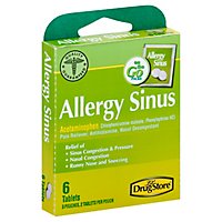 Lil Drug Store Allergy Sinus Relief Tablets - 6 Count - Image 1