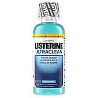 Listerine Ultraclean Arctic Mint Mouthwash - 3.2 Fl. Oz. - Image 3
