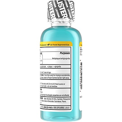 Listerine Ultraclean Arctic Mint Mouthwash - 3.2 Fl. Oz. - Image 5