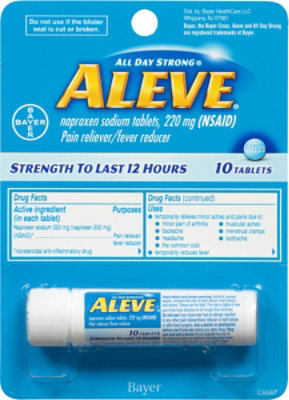 Aleve All Day Strong 220 Mg Tablets - 10 Count - Image 2