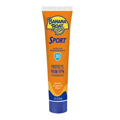 Banana Boat Sport SPF 30 Sunscreen Lotion - 1 Fl. Oz. - Image 1