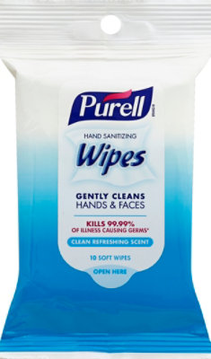 Purell Hand Sanitizing Wipes - 10 Count - Image 2
